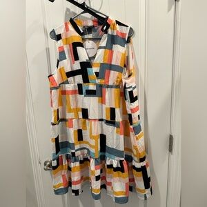 SHEIN V-Neck Dress